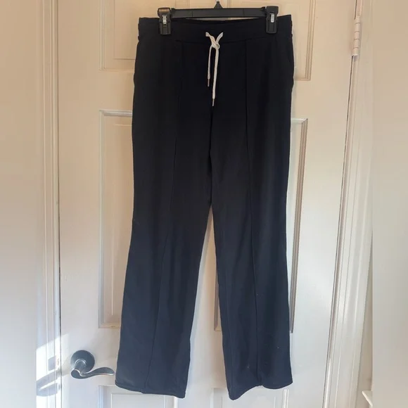 Vuori Women’s Black Performance Pants Drawstring Athletic Lounge Size M - Picture 1 of 6